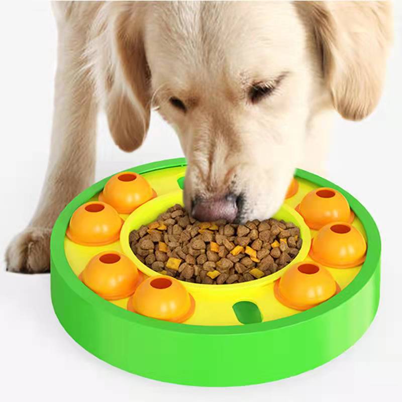 Interactive Puzzle Slow Feeder Pet Treat Dispenser