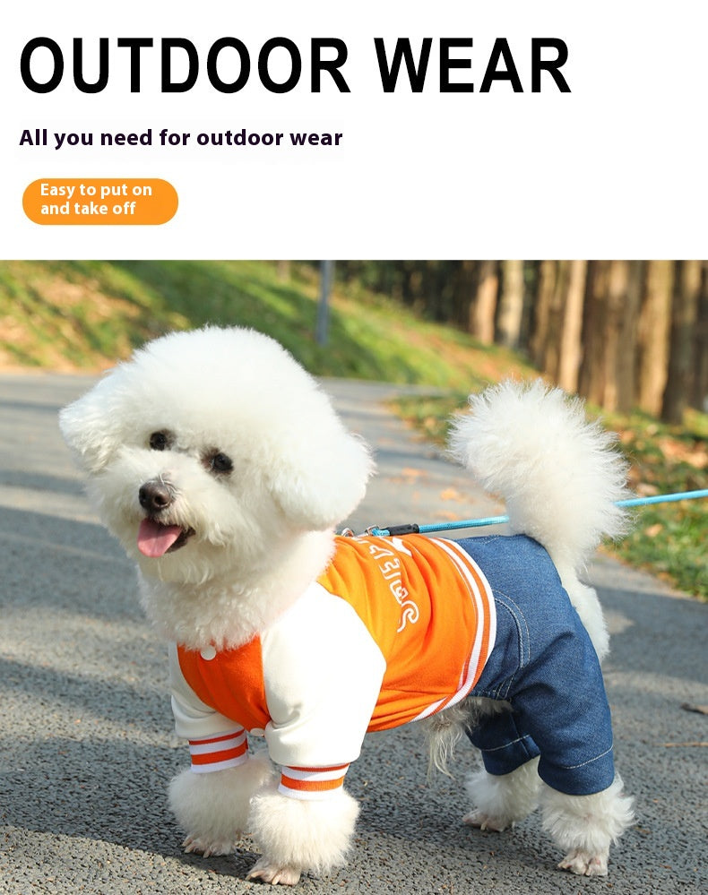 Four-Legged Pet Fashion Sweater Cozy Warm Apparel