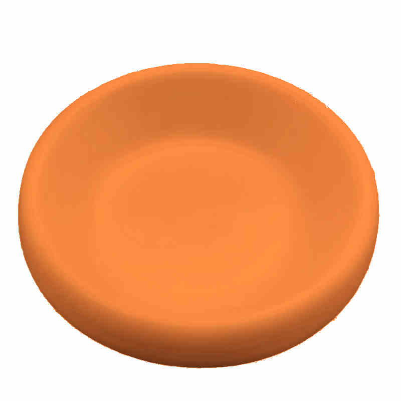 Solid Wood Base Ceramic Pet Feeding Bowl Durable Design