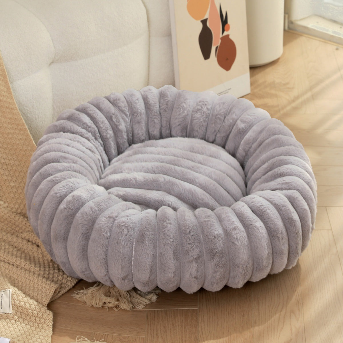 High Weight Plush Pet Nest Warm Soft Bed