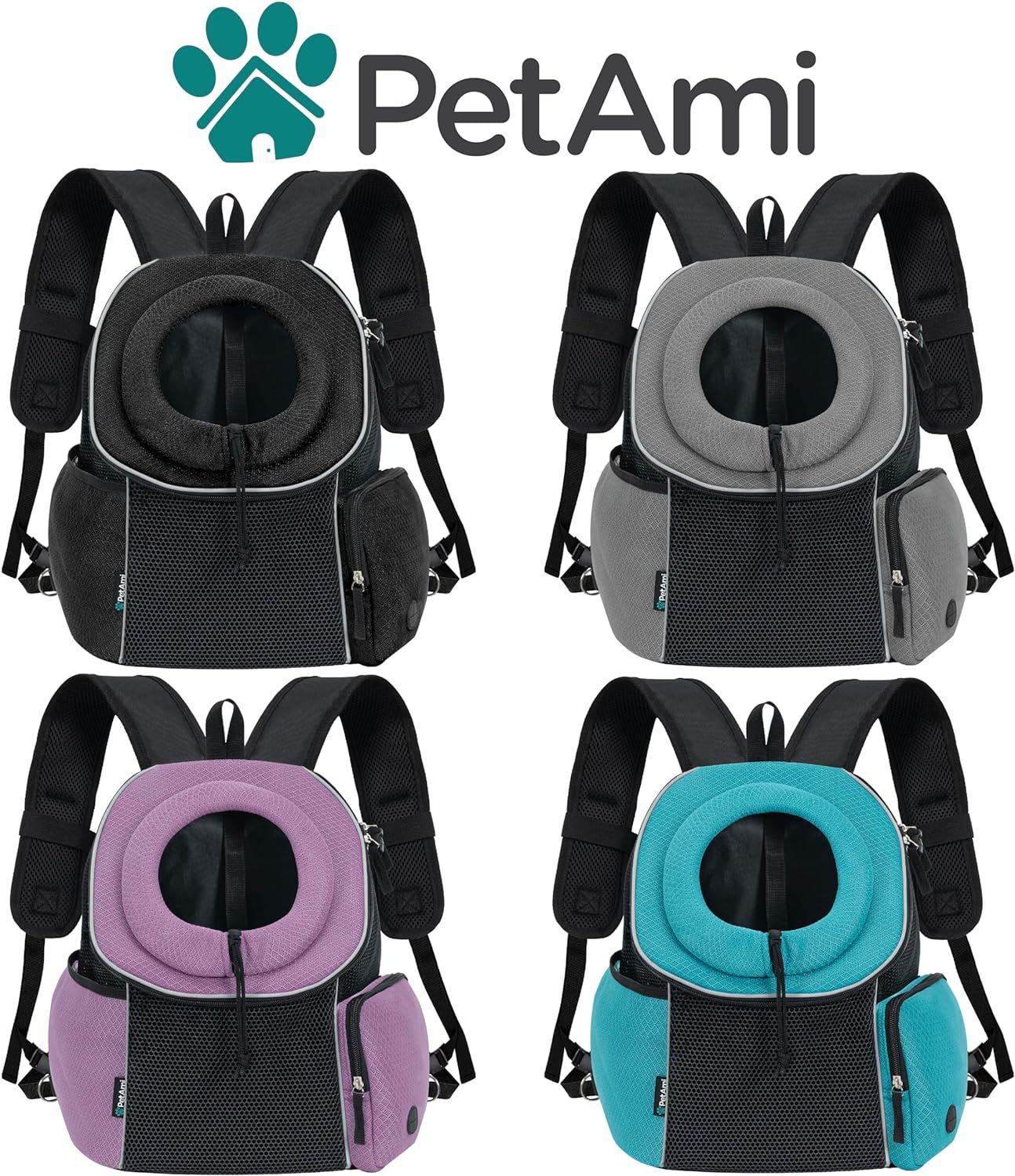 Portable Pet Carrier Backpack Breathable Travel Bag
