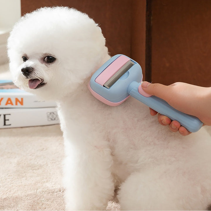 Deshedding Pet Grooming Brush Dematting Comb For Hair Removal