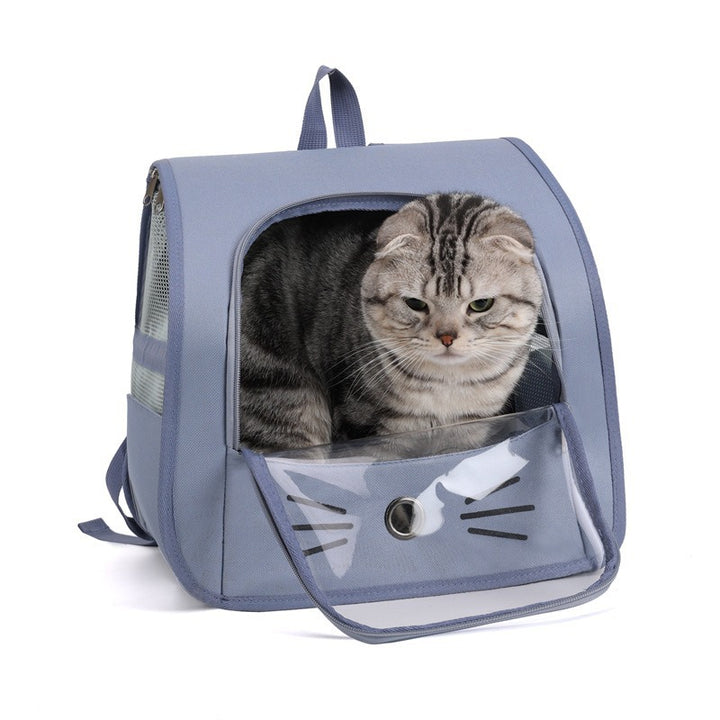 Portable Pet Carrier Backpack Breathable Travel Bag