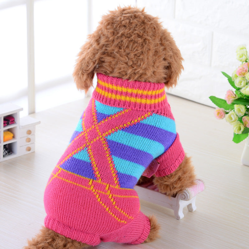 Pet Sweater Warm Comfortable Winter Clothing