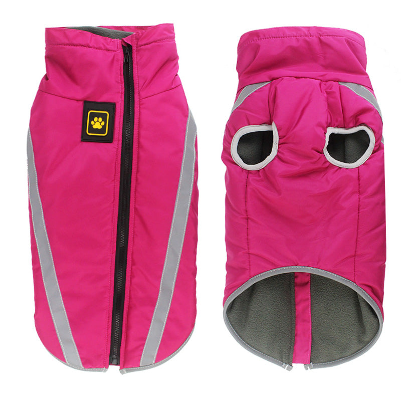 Thickened Windproof Pet Jacket Warm Durable Comfortable Winter