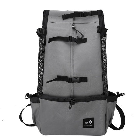 Double-Shoulder Pet Carrier Backpack Portable Travel Bag