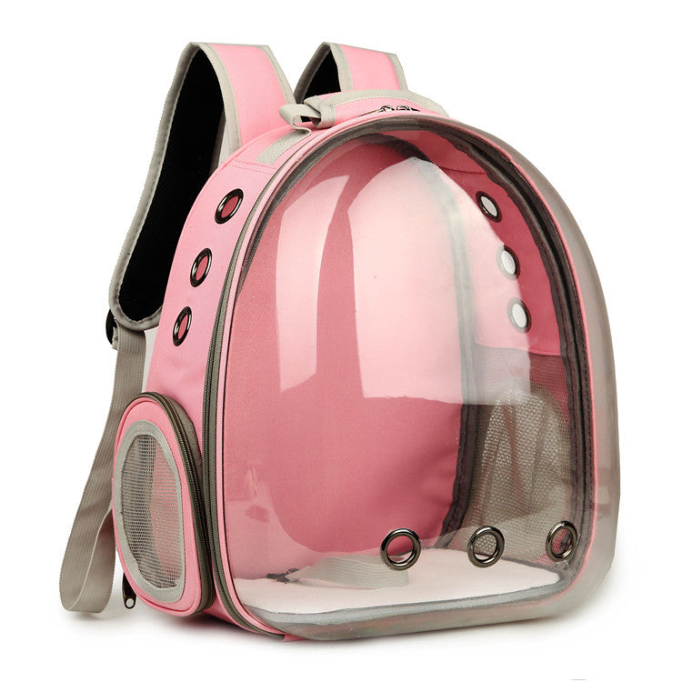 Portable Pet Backpack Carrier Bubble Space Capsule 360° View