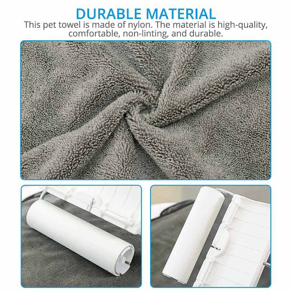 Super Absorbent Large Pet Bathrobe Soft Quick Dry Towel