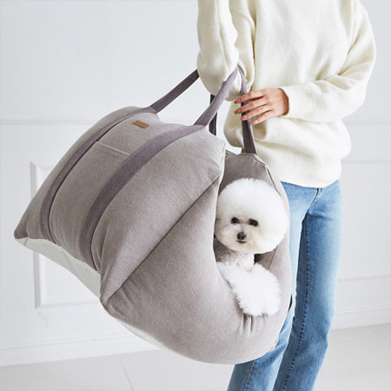 Waterproof Pet Car Carrier Seat Portable Safety Mesh Bag