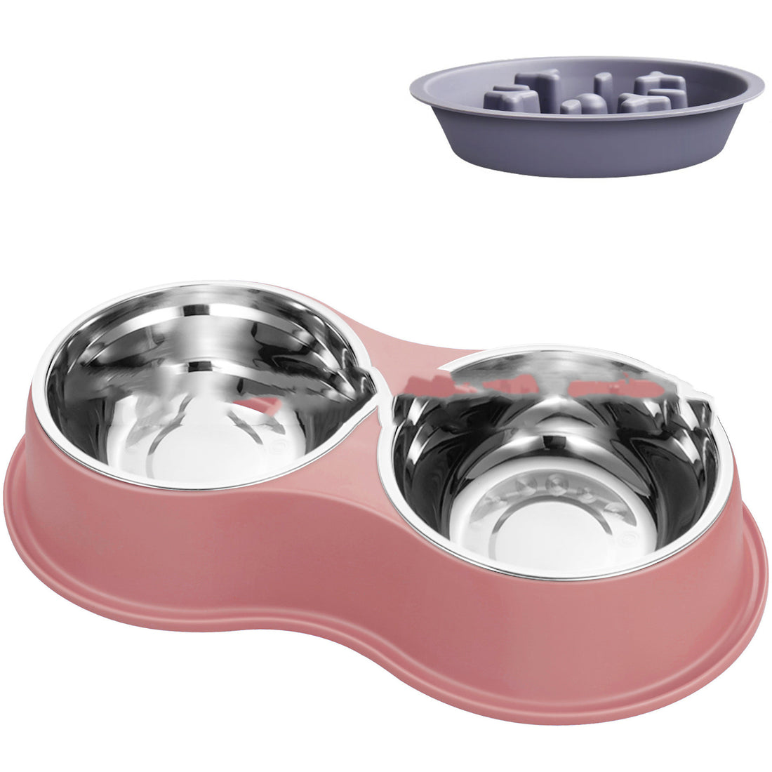 Slow-Feeding Removable Pet Food Bowl