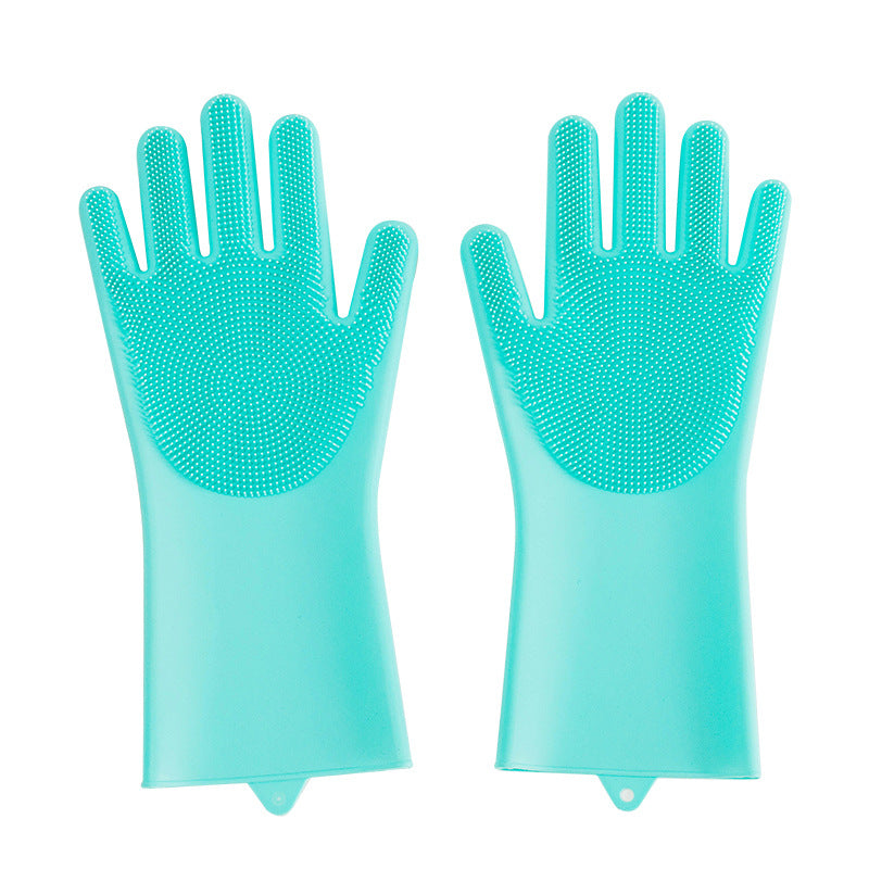 Silicone Pet Grooming Glove Brush Bath Massage Cleaning Comb