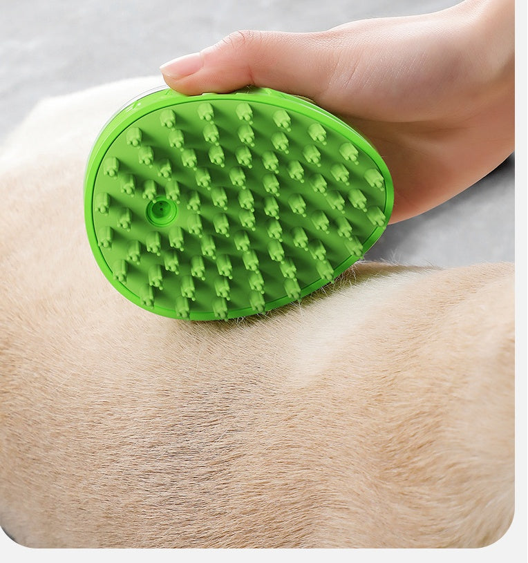 Pet Bath Massage Brush Gentle Grooming Tool