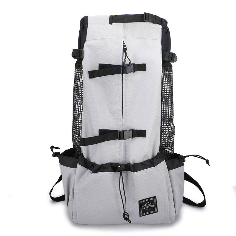 Double-Shoulder Pet Carrier Backpack Portable Travel Bag