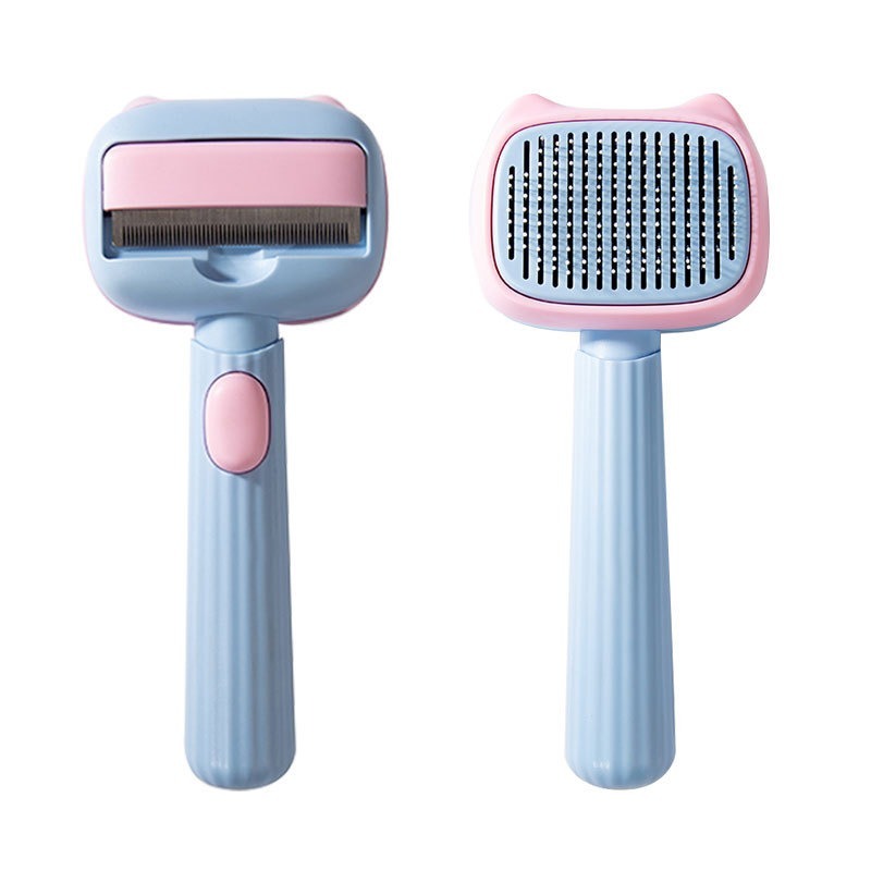 Deshedding Pet Grooming Brush Dematting Comb For Hair Removal