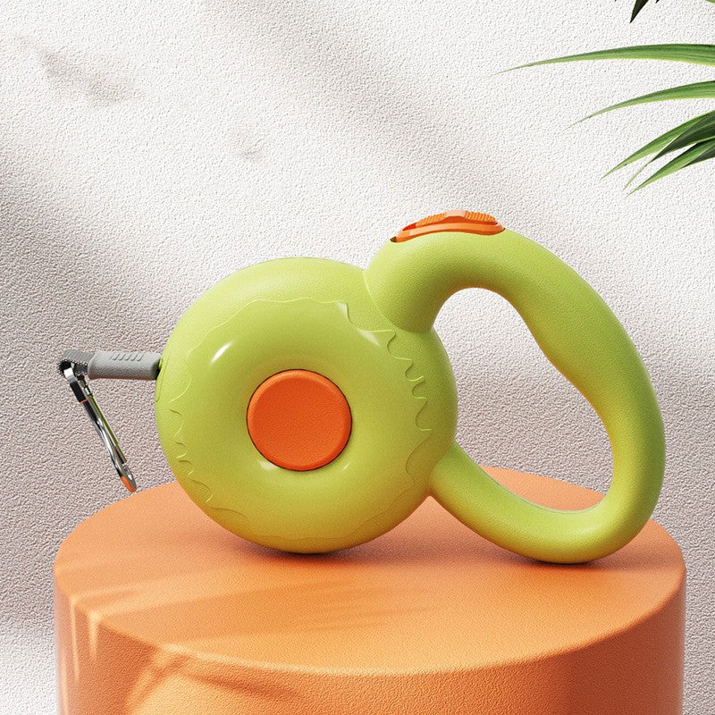 Retractable Pet Leash With Reflective Durable Rope Design