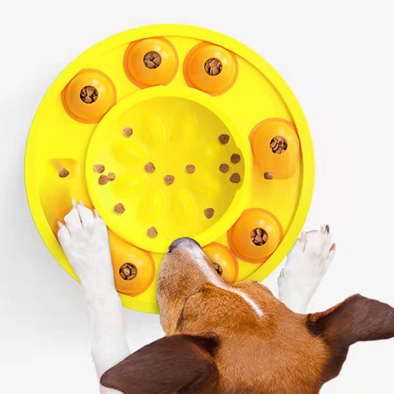 Interactive Puzzle Slow Feeder Pet Treat Dispenser