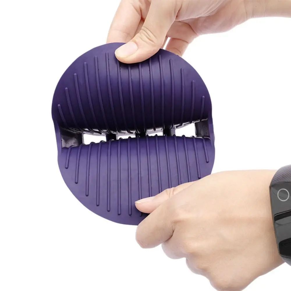 Dual-Sided Pet Grooming Brush Soft Bristle Massage Shampoo Tool