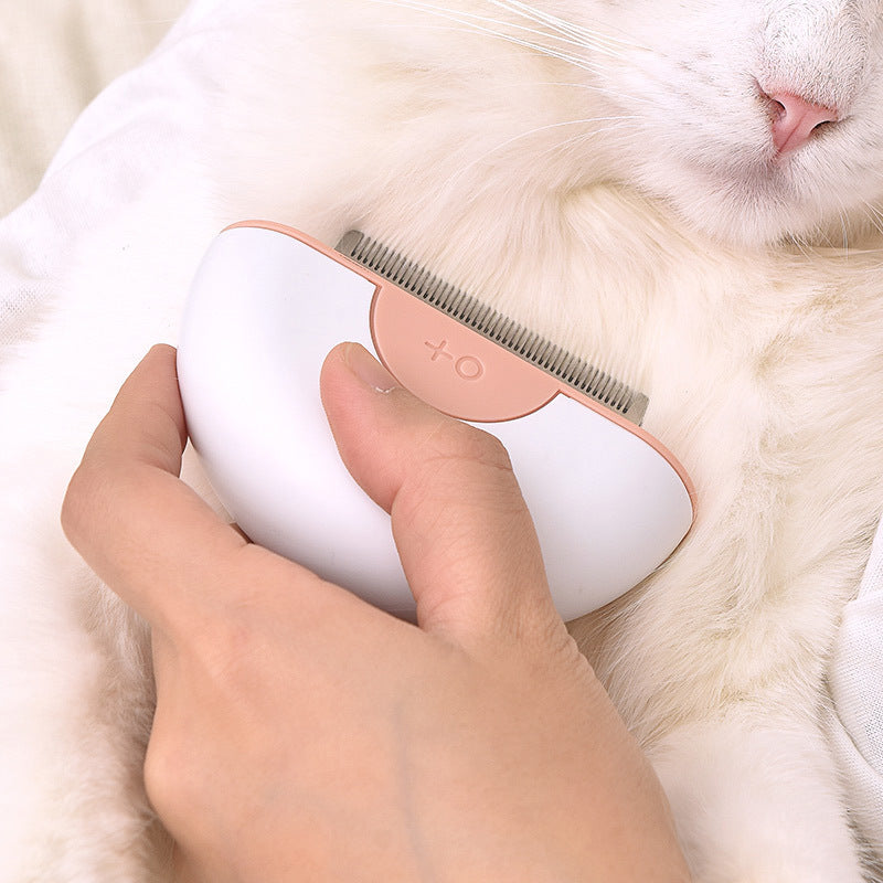 Steel Pet Grooming Comb Hair Removal Brush Tool