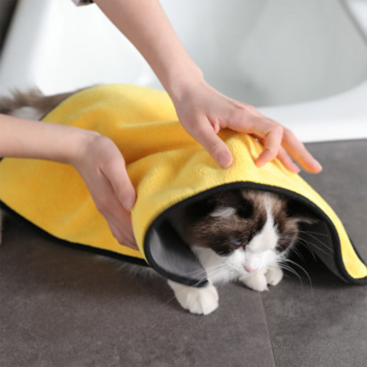 Plus-Size Super Absorbent Pet Bath Towel