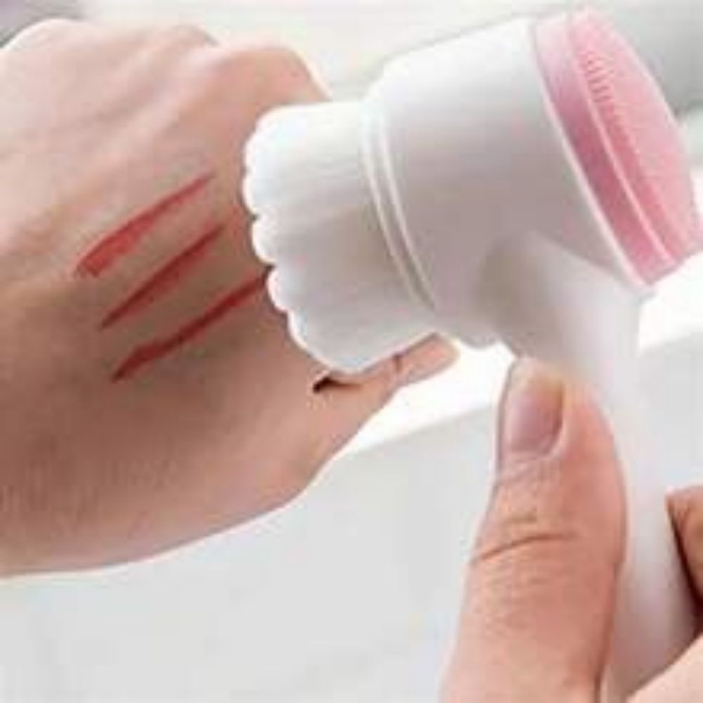 Easy-Clean Nylon Pet Paw Brush Grooming And Massage Tool