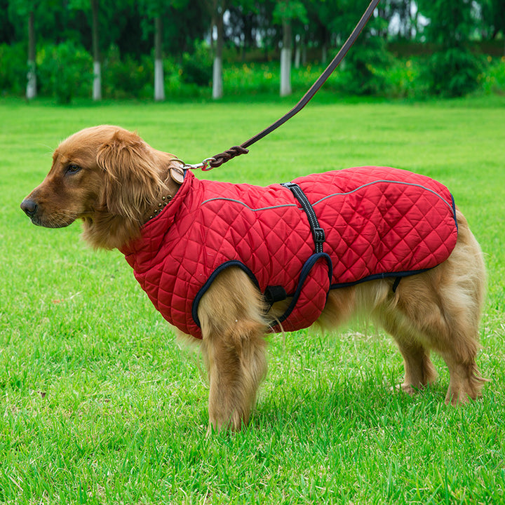 Adjustable Warm Pet Cotton Jacket Comfortable Winter Wear