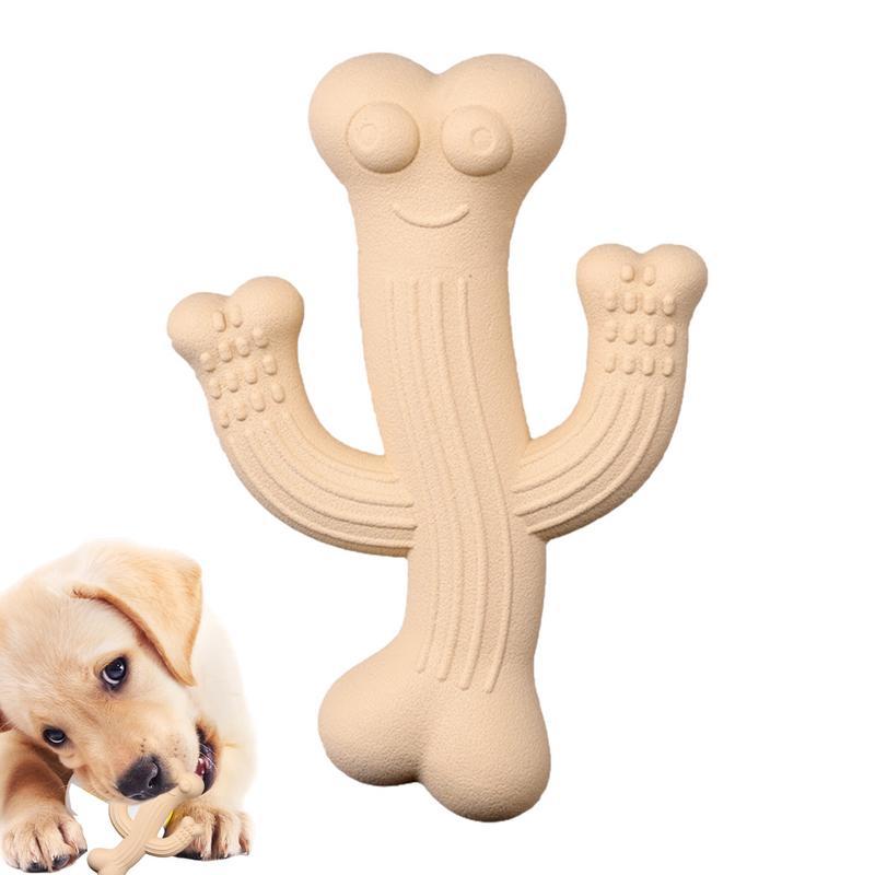 Cactus-Shaped Ultra-Durable Interactive Pet Chew Toy