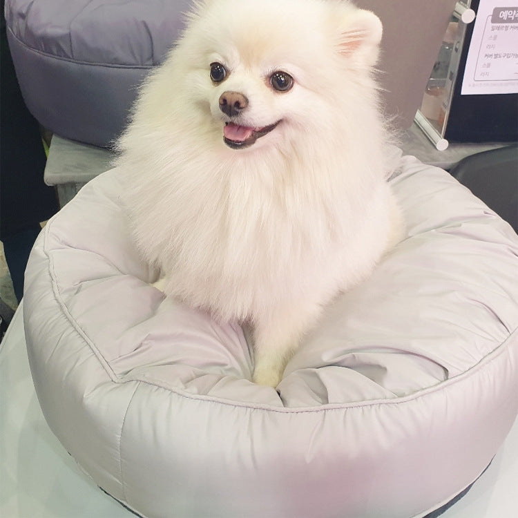 Moisture Proof Removable Washable Large Round Pet Bed