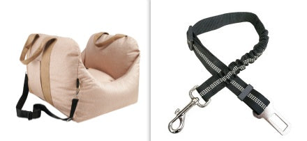 Waterproof Pet Car Carrier Seat Portable Safety Mesh Bag