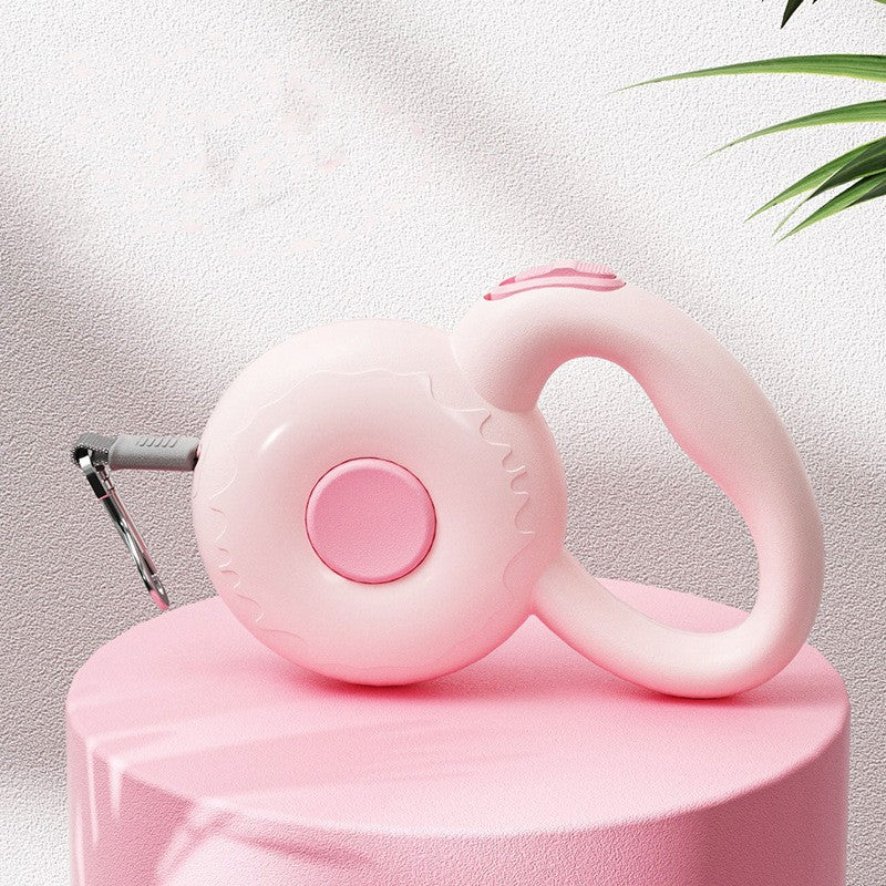 Retractable Pet Leash With Reflective Durable Rope Design