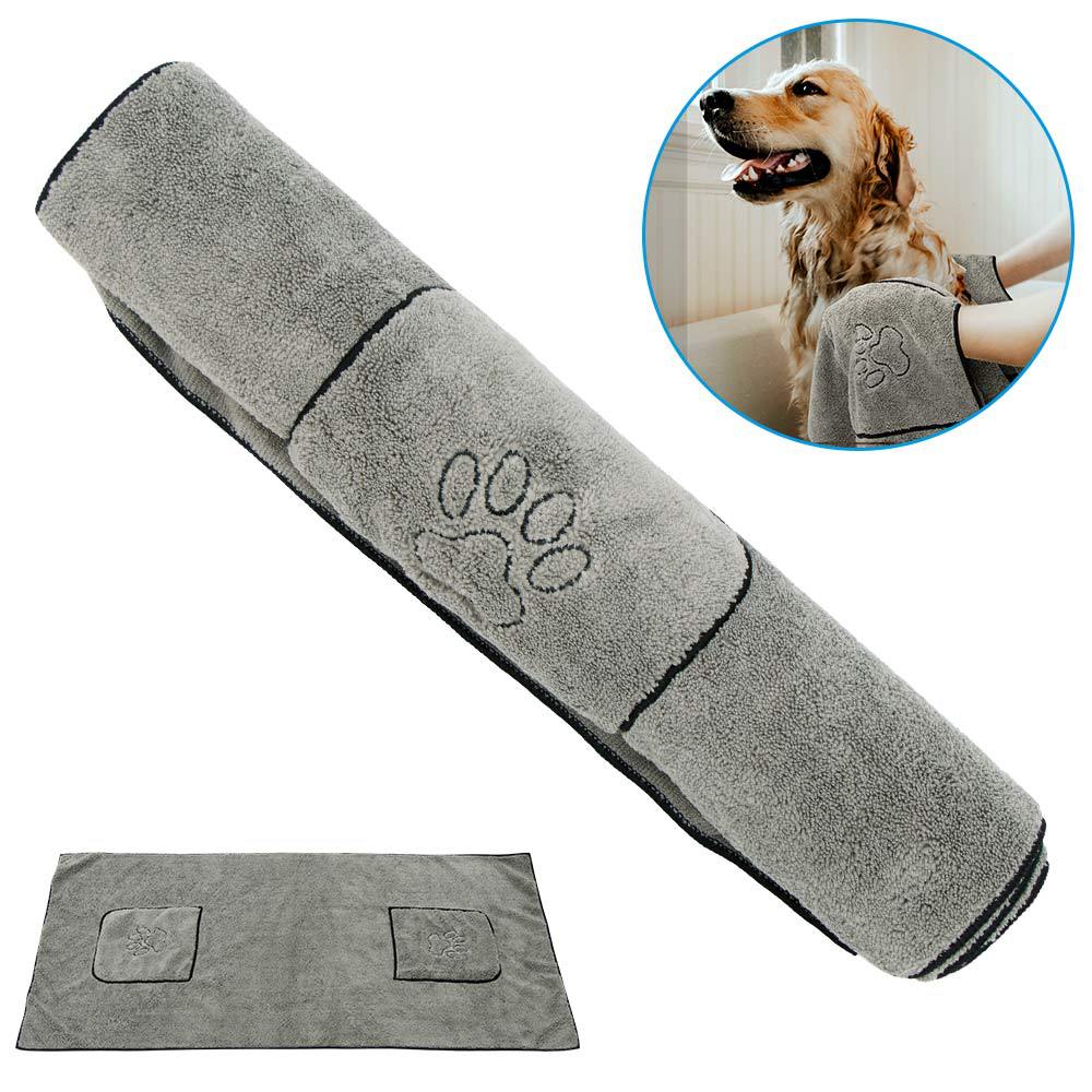 Super Absorbent Large Pet Bathrobe Soft Quick Dry Towel