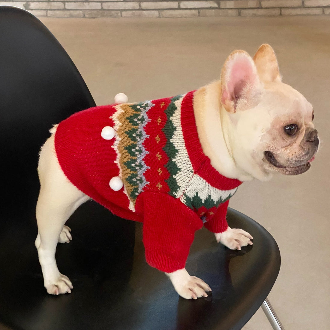 Festive Pet Christmas Sweater Cozy Holiday Apparel