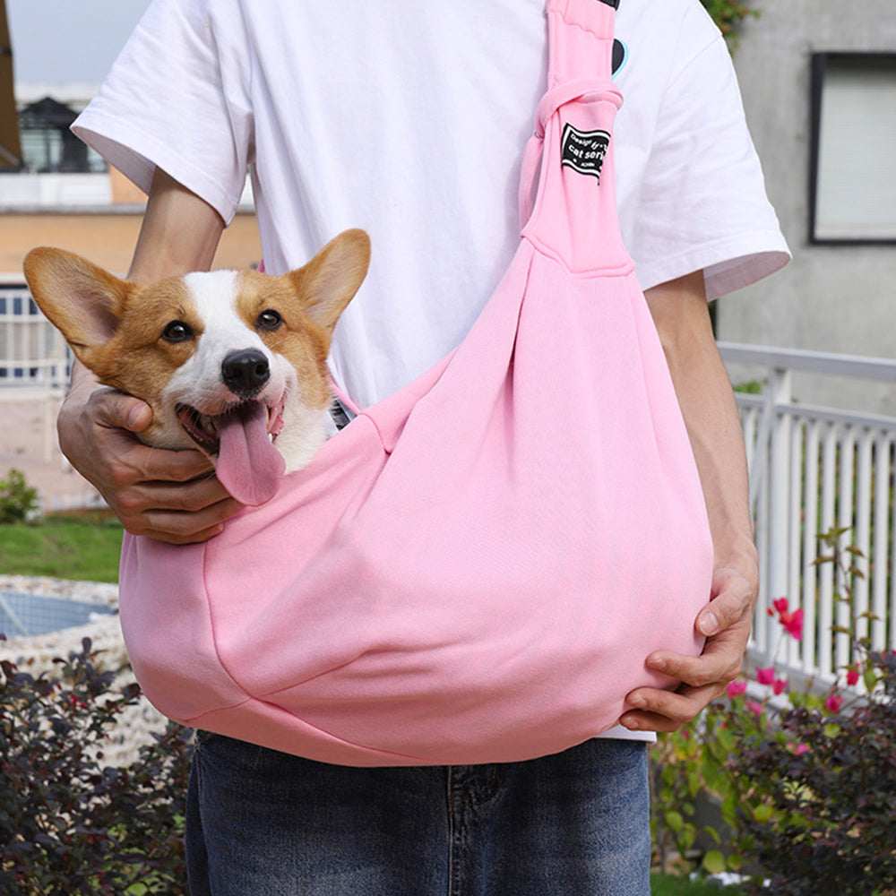 Portable Pet Travel Carrier Bag Comfortable Single-Shoulder Sling