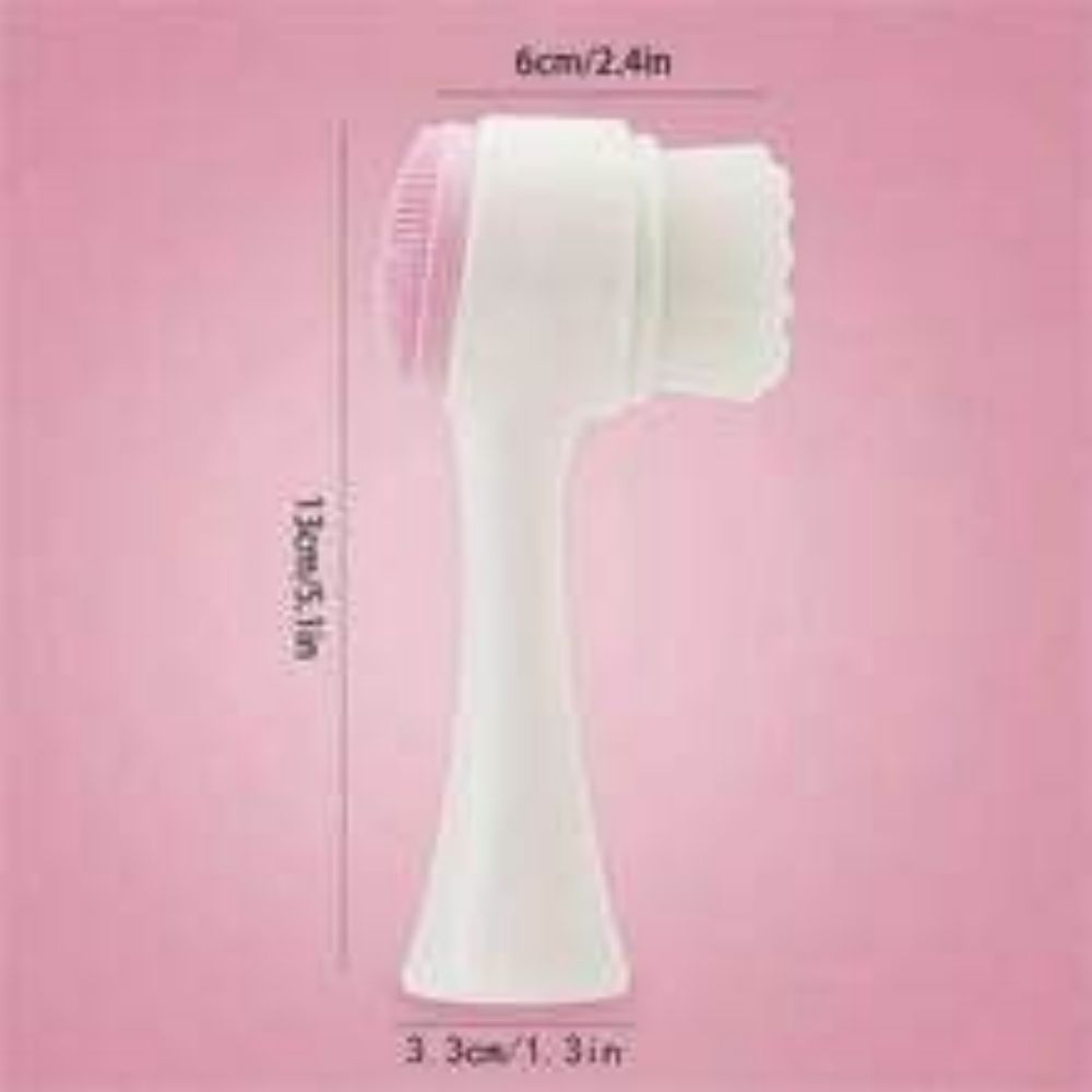 Easy-Clean Nylon Pet Paw Brush Grooming And Massage Tool