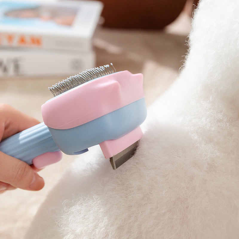 Deshedding Pet Grooming Brush Dematting Comb For Hair Removal