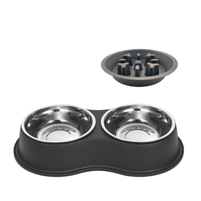 Slow-Feeding Removable Pet Food Bowl