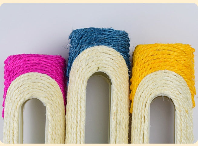 Long Sisal Drum Interactive Pet Toy Set