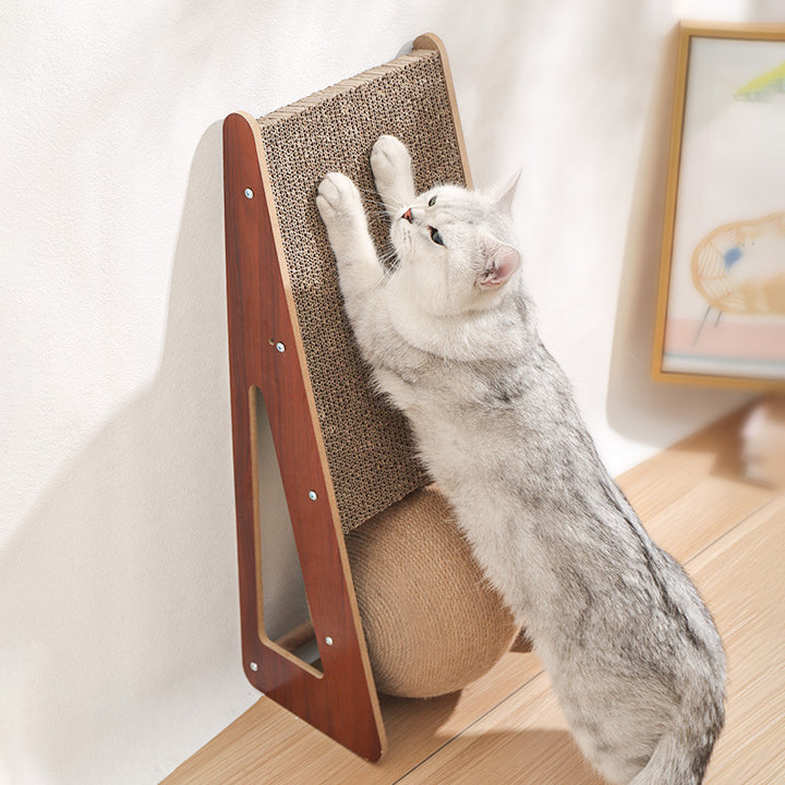 Pet Corrugated Paper Scratching Board Toy