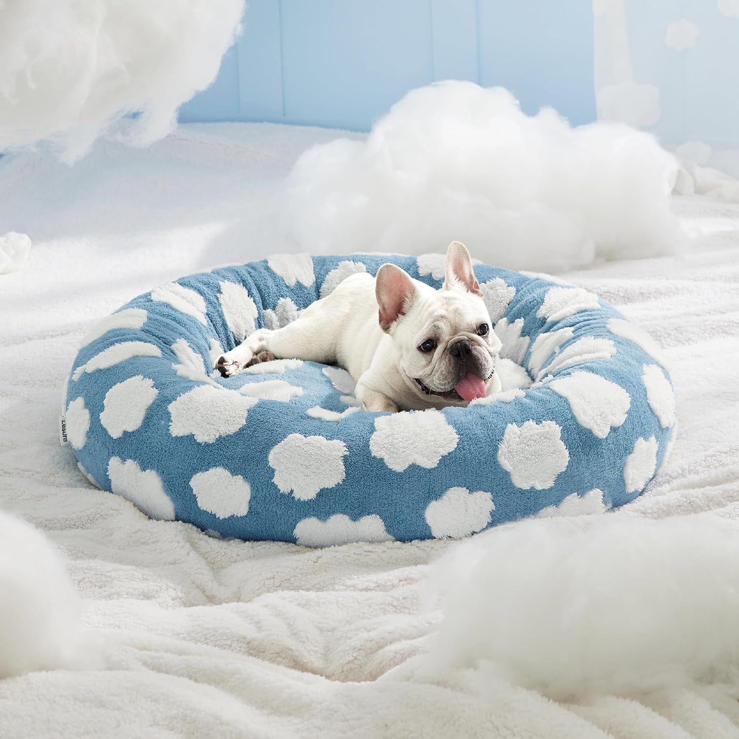 Round Universal Warm Pet Bed For All Seasons