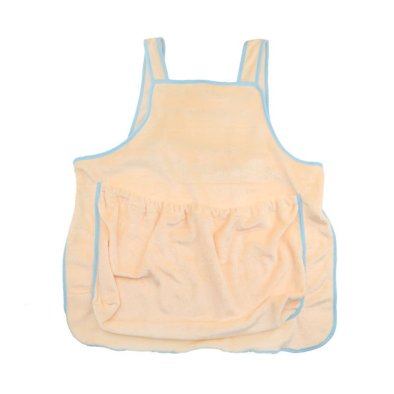 Outdoor Pet Carrier Apron Small Plush Travel Chest Bag