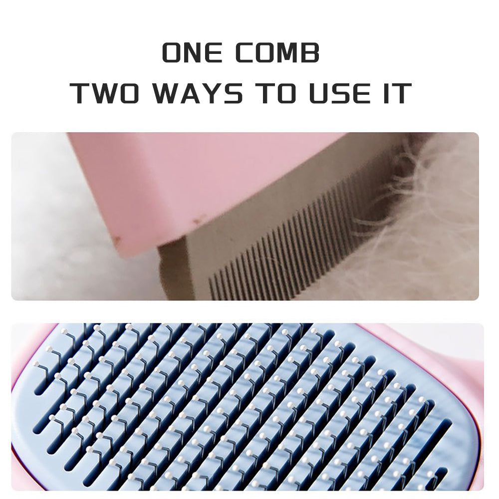 Deshedding Pet Grooming Brush Dematting Comb For Hair Removal