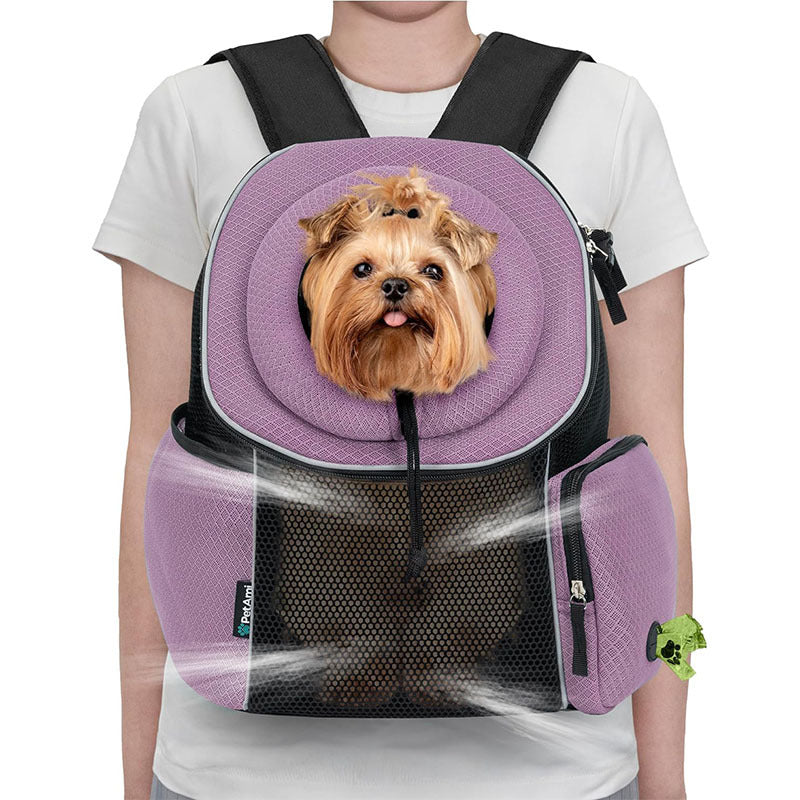 Portable Pet Carrier Backpack Breathable Travel Bag