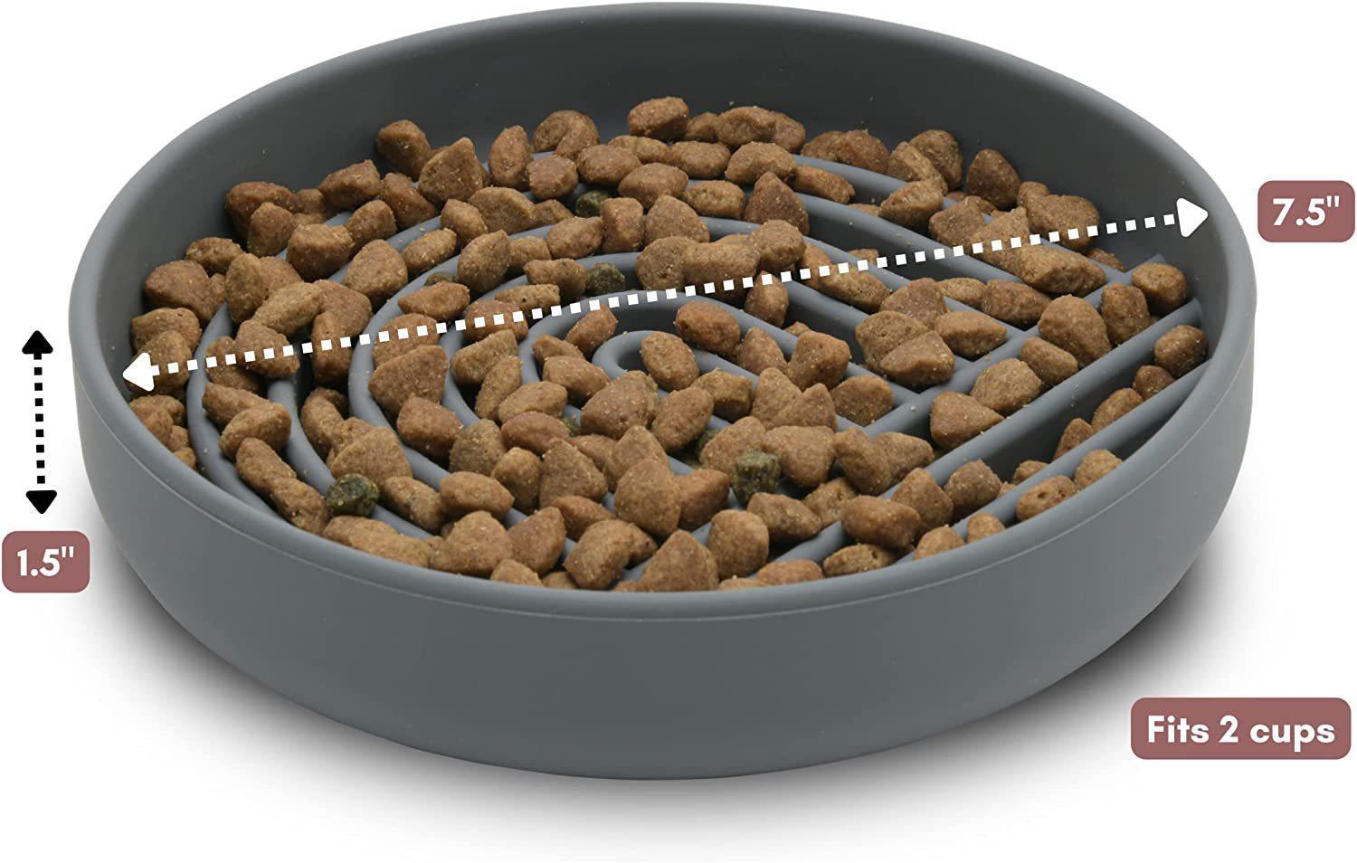 Fashionable Simple Slow-Feeding Pet Bowl
