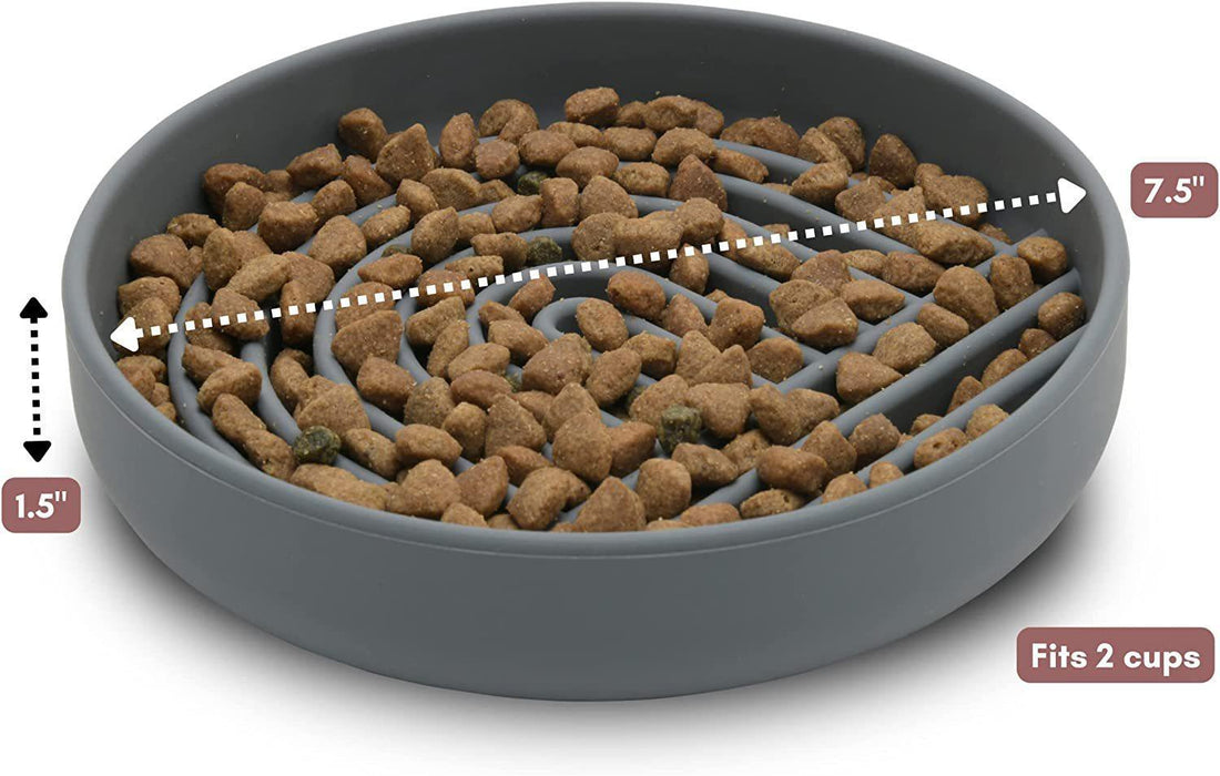 Fashionable Simple Slow-Feeding Pet Bowl