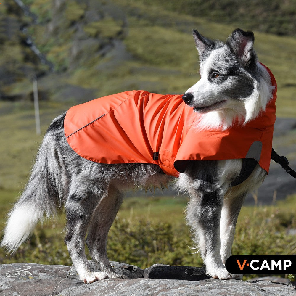 Pet Shell Jacket Waterproof Windproof Raincoat Outdoor Wear